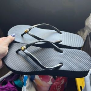 Tory Burch platform flip flops